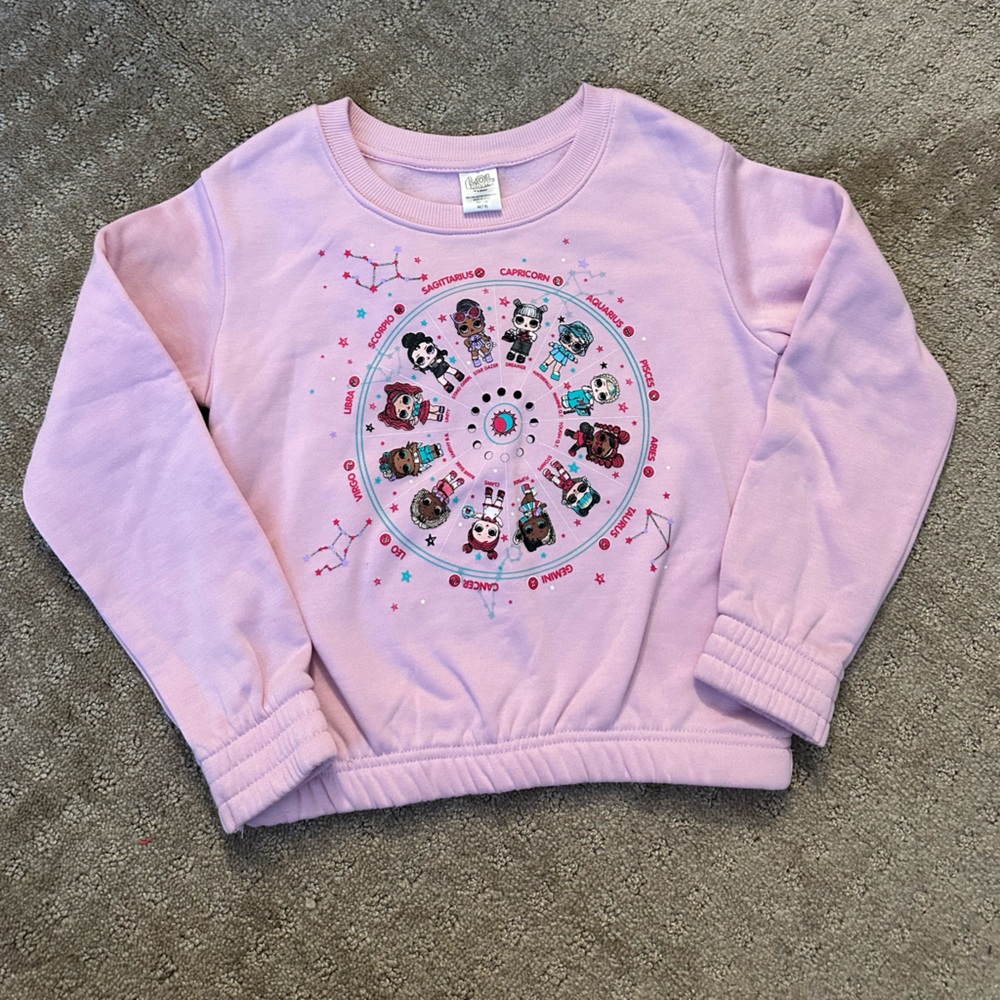 L.O.L. Surprise! Pink Graphic Sweatshirt